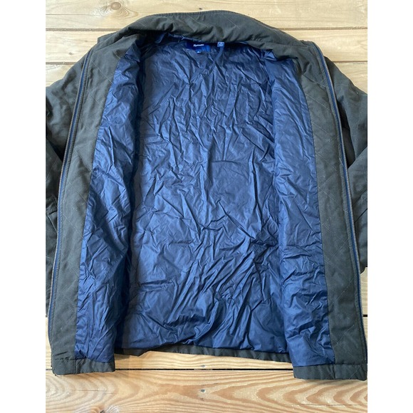 FACONNABLE Men’s Brown Full Zip Quilted Jacket XL - Picture 4 of 11